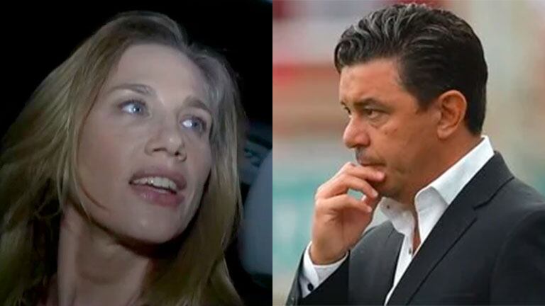 Alina Moine habló por primera vez del rumor de romance con Marcelo Gallardo