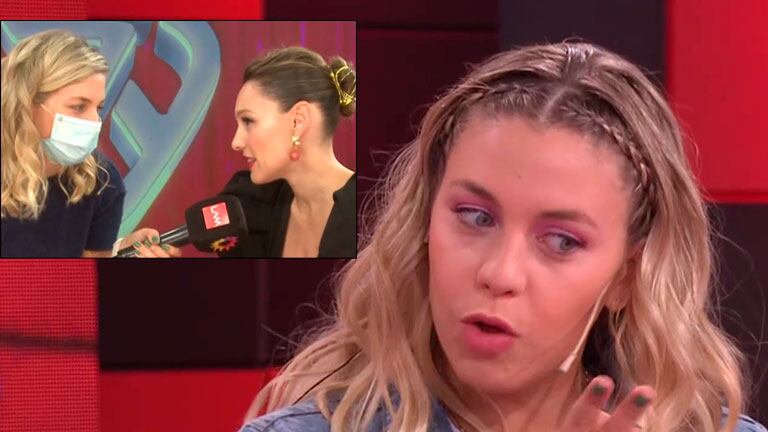 Maite Peñoñori manifestó que Pampita la miró con odio cuando le hizo una pregunta en un móvil