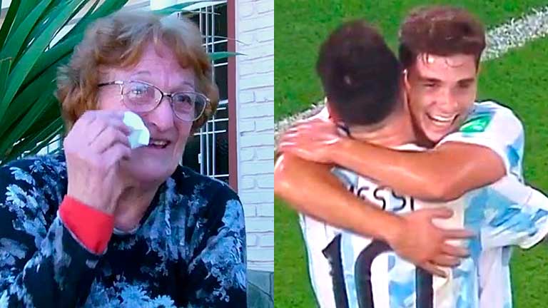 La abuela de Julián Álvarez, muy conmovida al recordar los sueños del joven que se hicieron realidad 