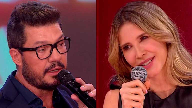 Marcelo Tinelli y Guillermina Valdés mantuvieron un divertido cruce en La Academia