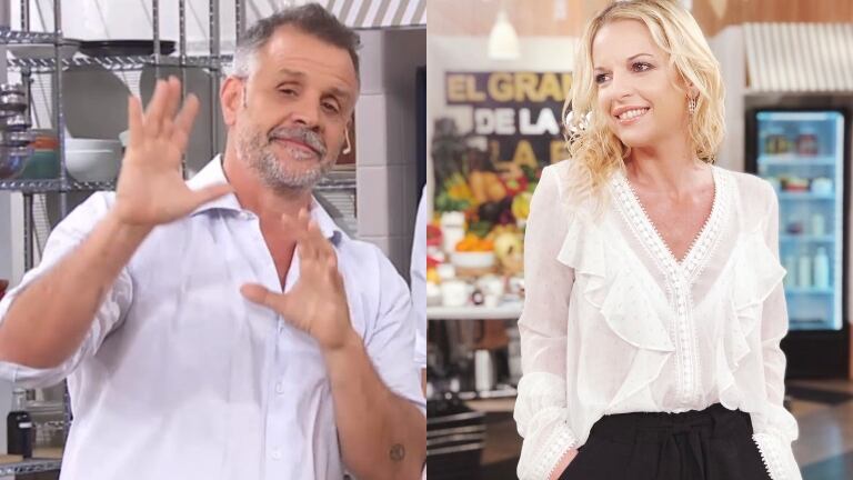 Christian Petersen habló del rumor de romance con Carina Zampini