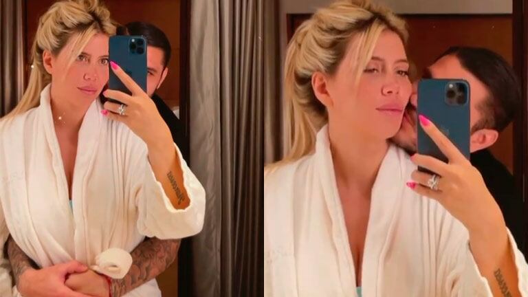 Wanda Nara compartió un romántico video junto a Mauro Icardi, sellando la reconciliación