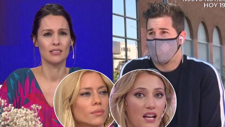 El tenso ida y vuelta de Pampita y Nicolás Magaldi por la polémica con Mica Viciconte y Nicole Neumann