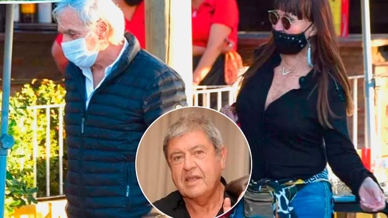 El ex de Moria Casán opinó sobre la nueva relación de la diva con un político