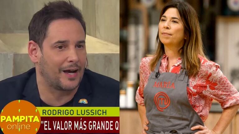 Lussich reveló la picante reacción de Maria O'Donnell tras contar que se arrepintió de ir a Masterchef: "Esta mañana me puteó"