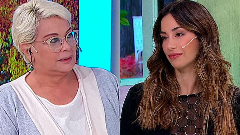 Carmen Barbieri mandó al frente a Estefi Berardi al hacer referencia a su presente sentimental