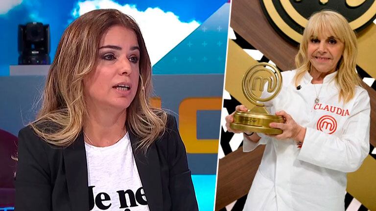 Fuerte crítica de Marina Calabró a MasterChef Celebrity y al triunfo de Claudia Villafañe