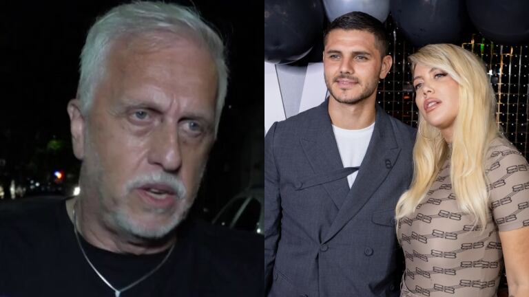 Andrés Nara habló de la separación de Wanda y Mauro Icardi