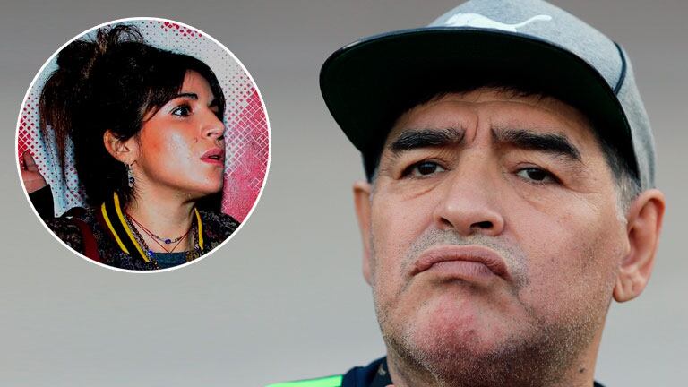 Se filtró un fuerte audio de Diego Maradona, duro con su hija Gianinna