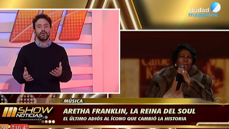 Aretha Franklin, la reina del soul 