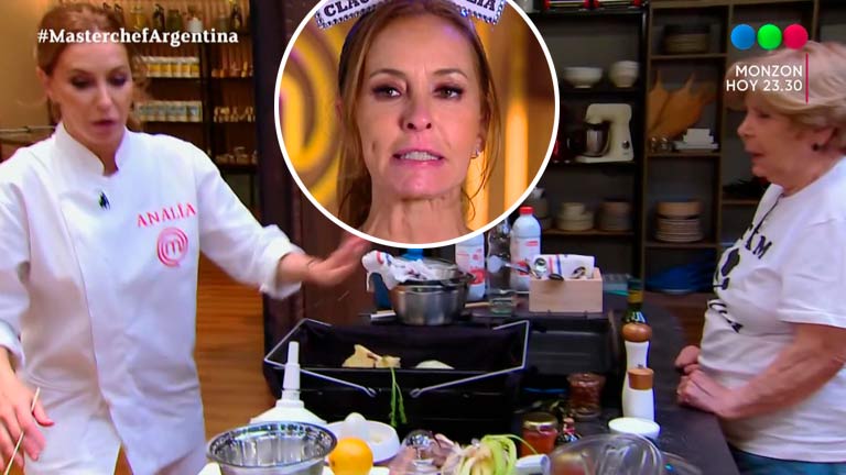 Analía Franchín perdió la paciencia con su mamá durante la gran final de MasterChef Celebrity