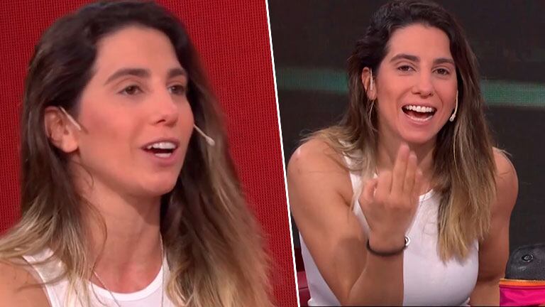 La bronca de Cinthia Fernández por salir al aire a cara lavada por los cortes en el tránsito