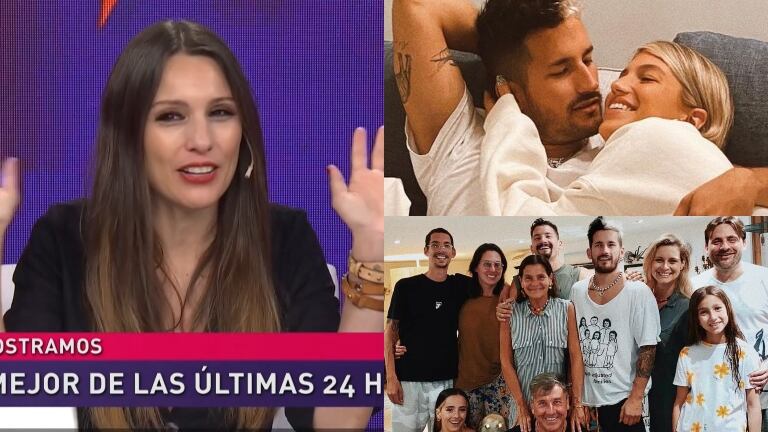 La reacción de Pampita tras saberse que Stefi Roitman va a estar en el chat familiar de su novio recién cuando se case: "Si sos novia, ¿no podés hablar de los temas familiares?"