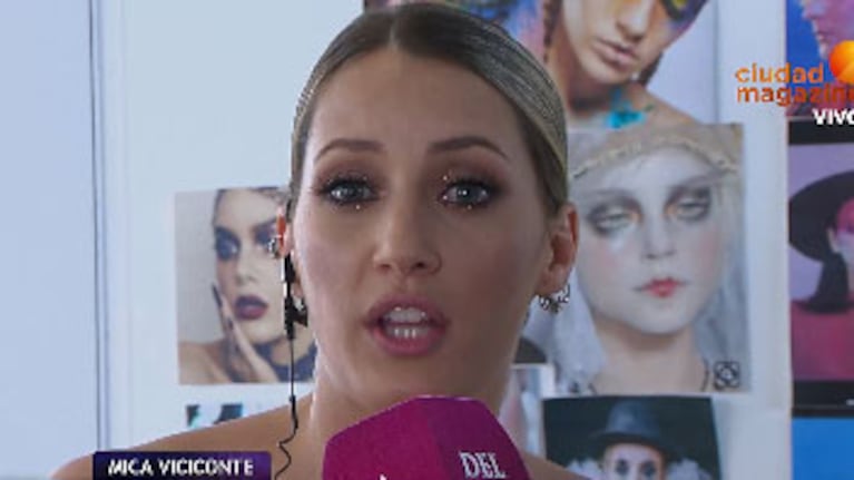 Mica Viciconte:  "Flor Peña es ignorante"