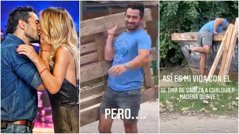 El video de Sabrina Rojas filmando al Tucu López llevándose unas maderas pero le pidieron que las devolviera: "Dejá de chorear, tucumano"