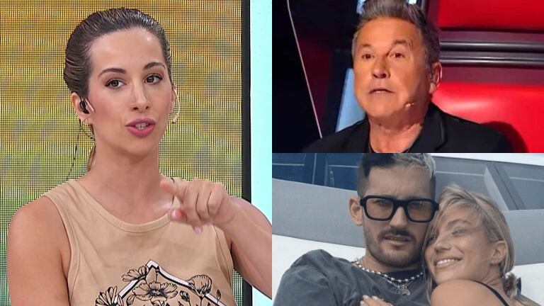 Estefi Berardi le bajó el pulgar a Ricardo Montaner sobre el chat familiar de WhatsApp