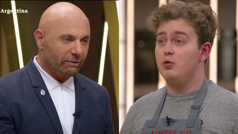 Tremendo momento de Germán Martitegui con un participante de MasterChef al escucharlo hablar de su plato: "Ponele más energía porque me duermo"