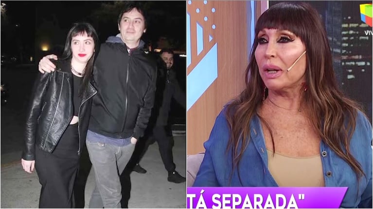 Moria Casán confirmó la separación de Sofía Gala con Julián Della Paolera