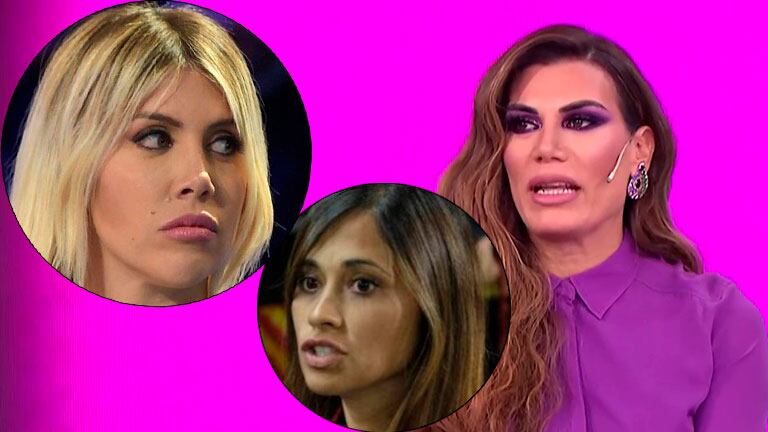 Flor de la Ve y una contundente opinión sobre la relación futura de Antonela Roccuzzo y Wanda Nara