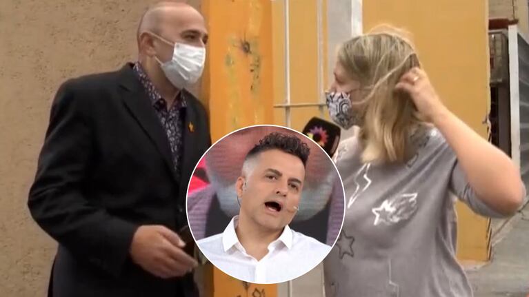 Filosa reacción de Ángel de Brito al ver al cronista de Intrusos en pleno móvil de LAM: "¡Qué delincuentes!"