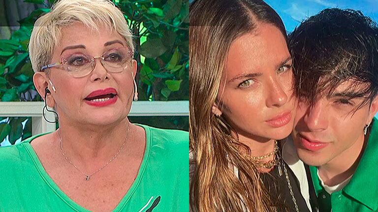 Carmen Barbieri opinó a fondo de la separación de China Suárez y Rusherking