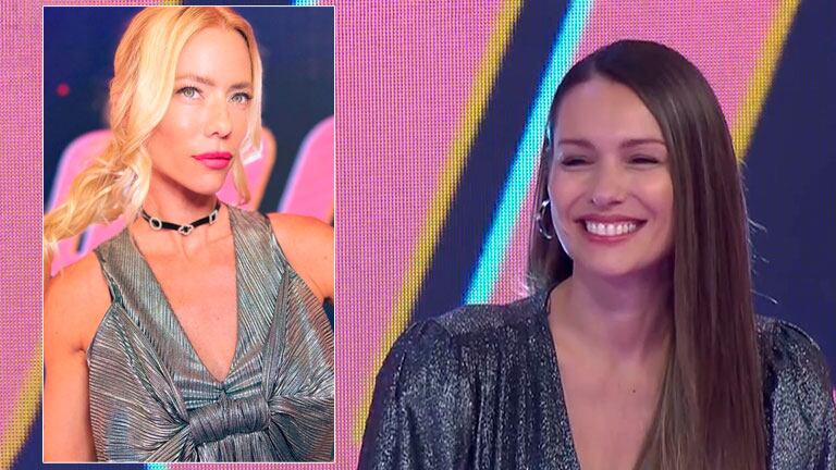 ¡Reemplazo de lujo! Pampita 'se quedó' con la silla de Nicole Neumann en Los 8 Escalones del Millón