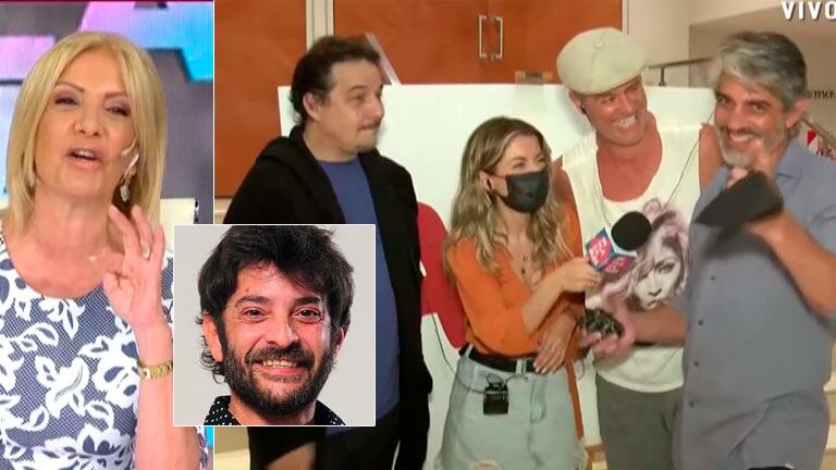 La divertida reacción de Pablo Echarri cuando Susana Roccasalvo lo presentó como Pablo Rago