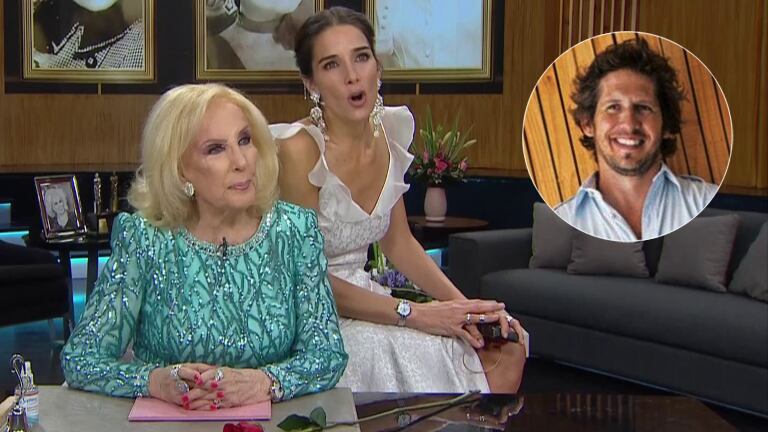 Mirtha Legrand y una pregunta incómoda a Juana Viale sobre su novio, Agustín Goldenhorn: “¿Te vas a casar?