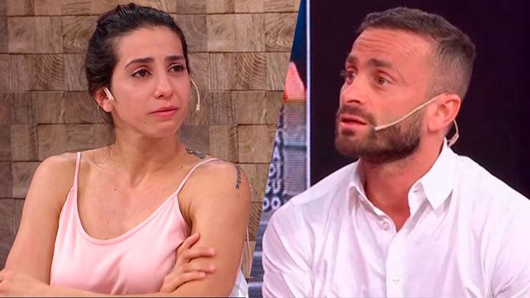 Cinthia Fernández, quebrada en TV y en crisis con Martín Baclini