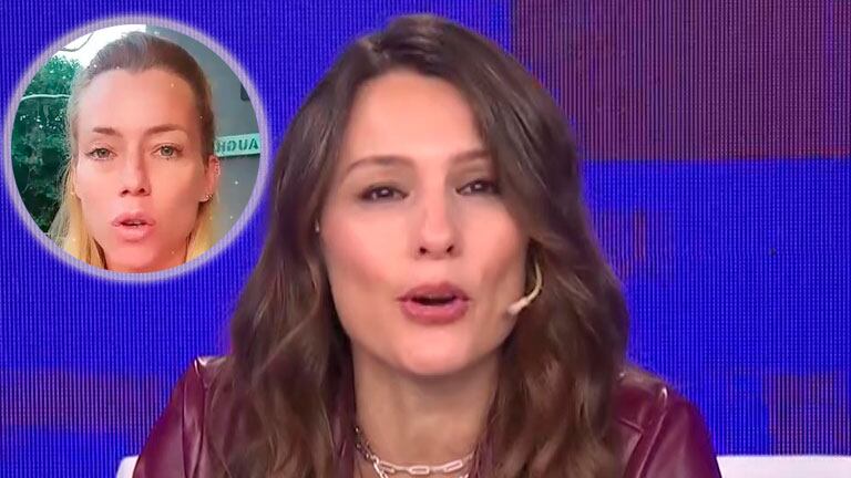 Pampita cruzó a una de sus panelistas por criticar a Nicole Neumann