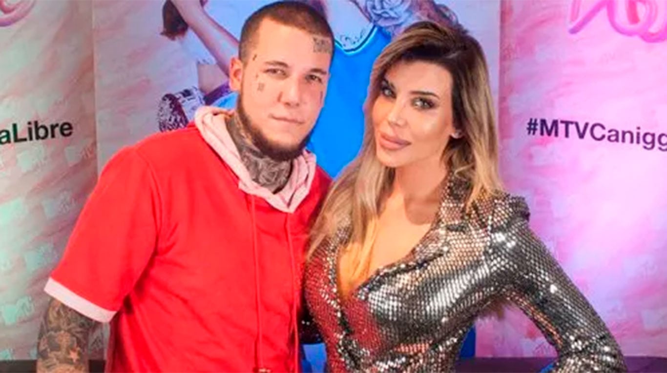 Alex y Charlotte Caniggia