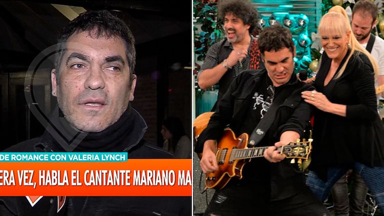 Mariano Martínez, de Attaque 77, habló del rumor de romance con Valeria Lynch: “Hay mucho cariño y admiración”