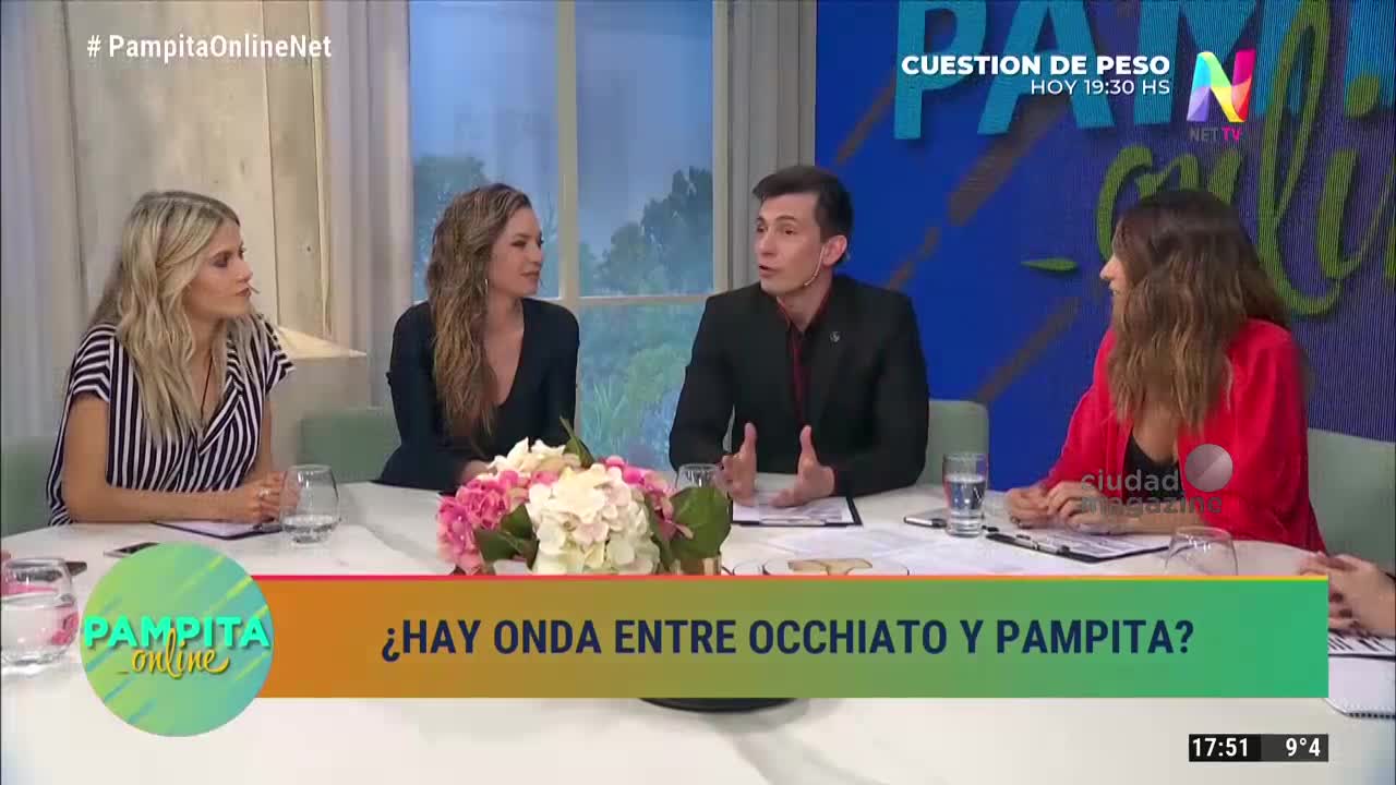 ¿Le clavó el visto? Pampita contó que Nico Occhiato le mandó un mensaje, luego de que De Brito dijera que ella gusta de él