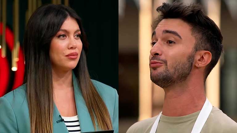 Wanda Nara se molestó con un participante de MasterChef que la tildó de “mufa”