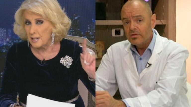 El escandaloso momento que habría tenido Mirtha Legrand con el doctor  Mühlberger: "Me traicionaste"