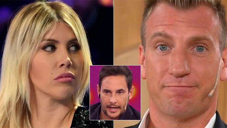 ¡Qué momento! Rodrigo Lussich reveló la tremenda reacción de Maxi López cuando Wanda Nara lo encontró con una rubia