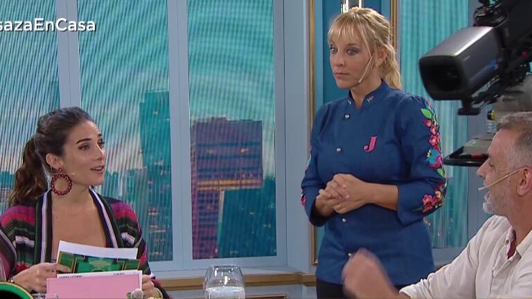 El comentario hot de Juana Viale sobre un plato de Jimena Monteverde: "A algunos los excita el mango"