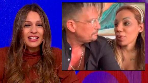 Pampita, picantísima con Luciano Tirri después de jurarle en vivo a Mimi Alvarado que no la engañó