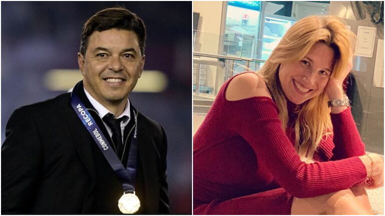 ¿Marcelo Gallardo, en pareja con Alina Moine?