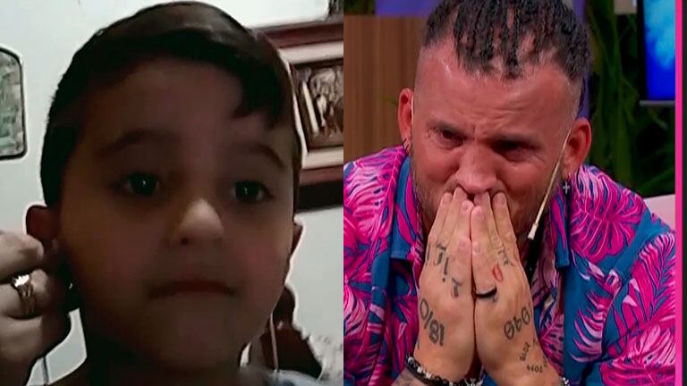 Juan Reverdito protagonizó un conmovedor momento  al ver a su hijo menor tras su salida de Gran Hermano