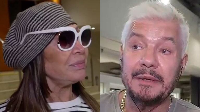 Moria Casán opinó sobre los retoques estéticos que Marcelo Tinelli se hizo 