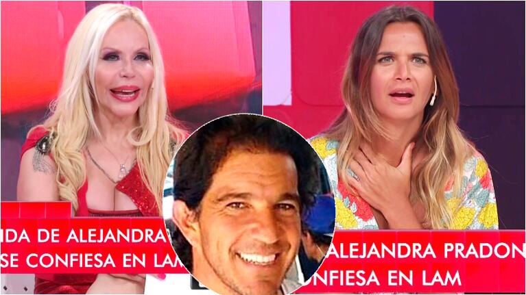 La reacción de Amalia Granata cuando Alejadra Pradón confesó haber salido con su marido