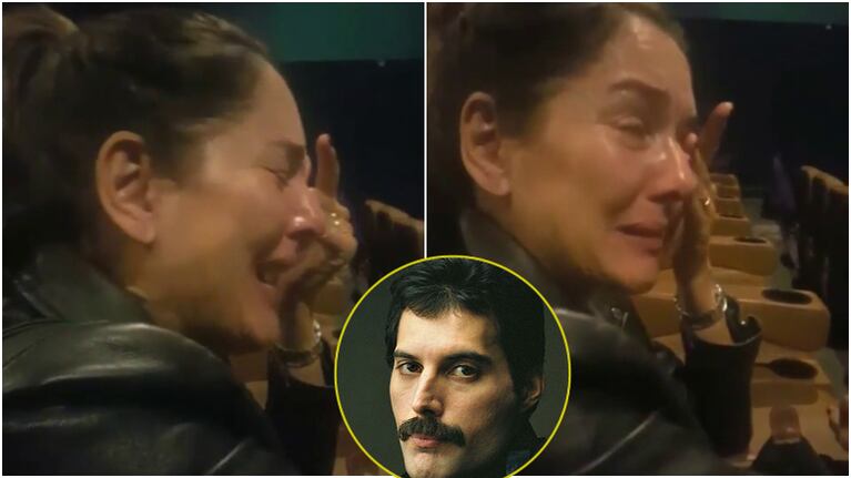 El llanto de Andrea Frigerio al ver la película de Freddie Mercury: "Lo amo desde mi adolescencia"