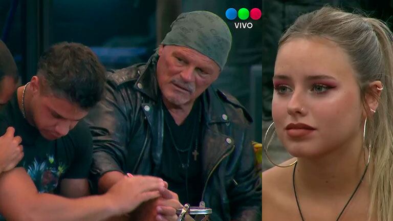 Alfa consoló al Conejo tras la eliminación de Coti de Gran Hermano 2022