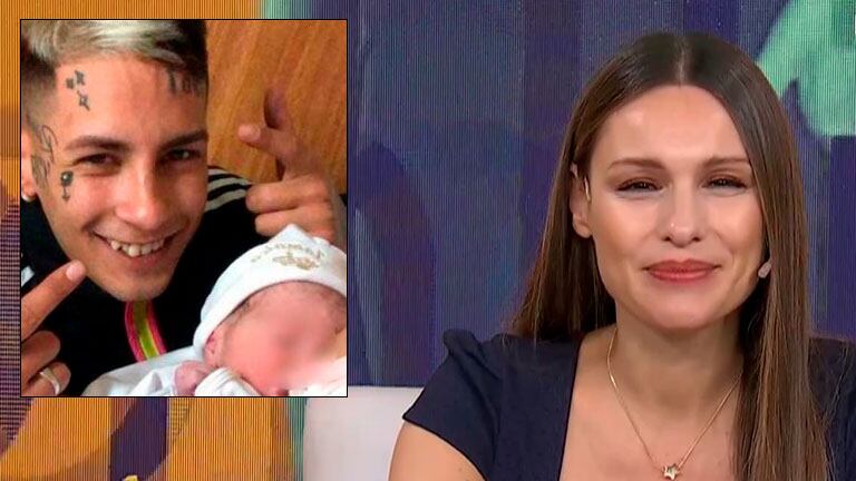 Pampita opinó de la tremenda bienvenida que le hicieron a la hija de L-Gante en su barrio