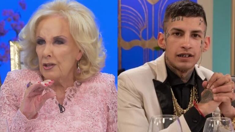 Mirtha Legrand dijo su verdad sobre L-Gante y el enojo por el nombre de su hija: "Me salió del alma"