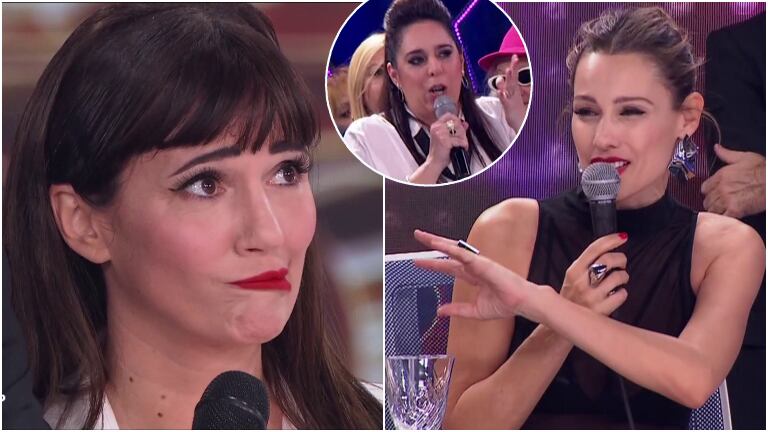 Pampita criticó la coreografía de Griselda Siciliani en el Súper Bailando y su coreografía se enojó