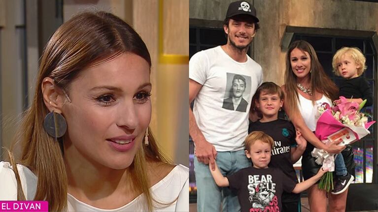 Pampita contó cómo fue la conversación con sus hijos y Pico Mónaco antes de convivir: "Hubo una charla con los chicos y lo invitamos a vivir con nosotros"