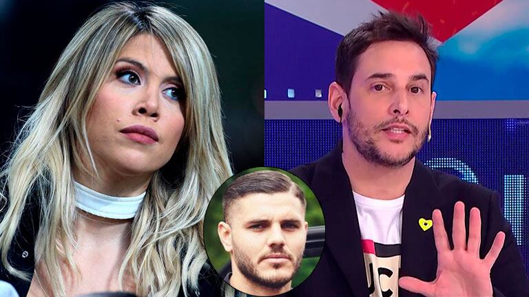 Rodrigo Lussich le dio una advertencia a Wanda Nara tras su vuelta con Mauro Icardi