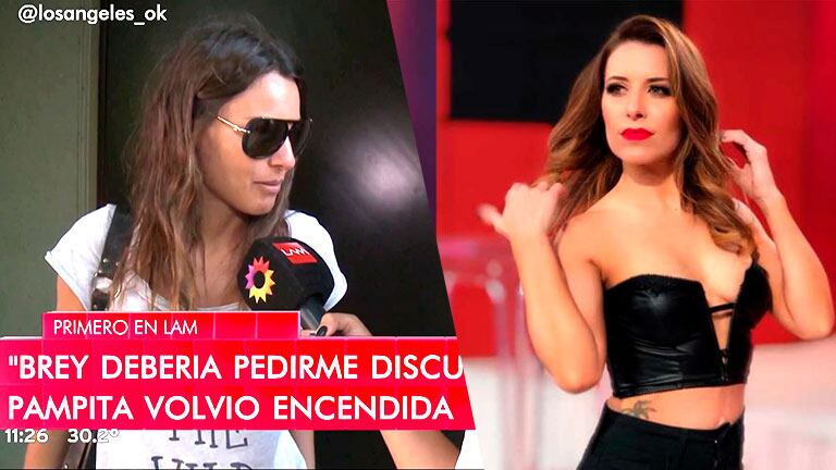 Pampita apuntó contra Mariana Brey por la supuesta pelea con Moritán: “Mintió y lo siguió sosteniendo”